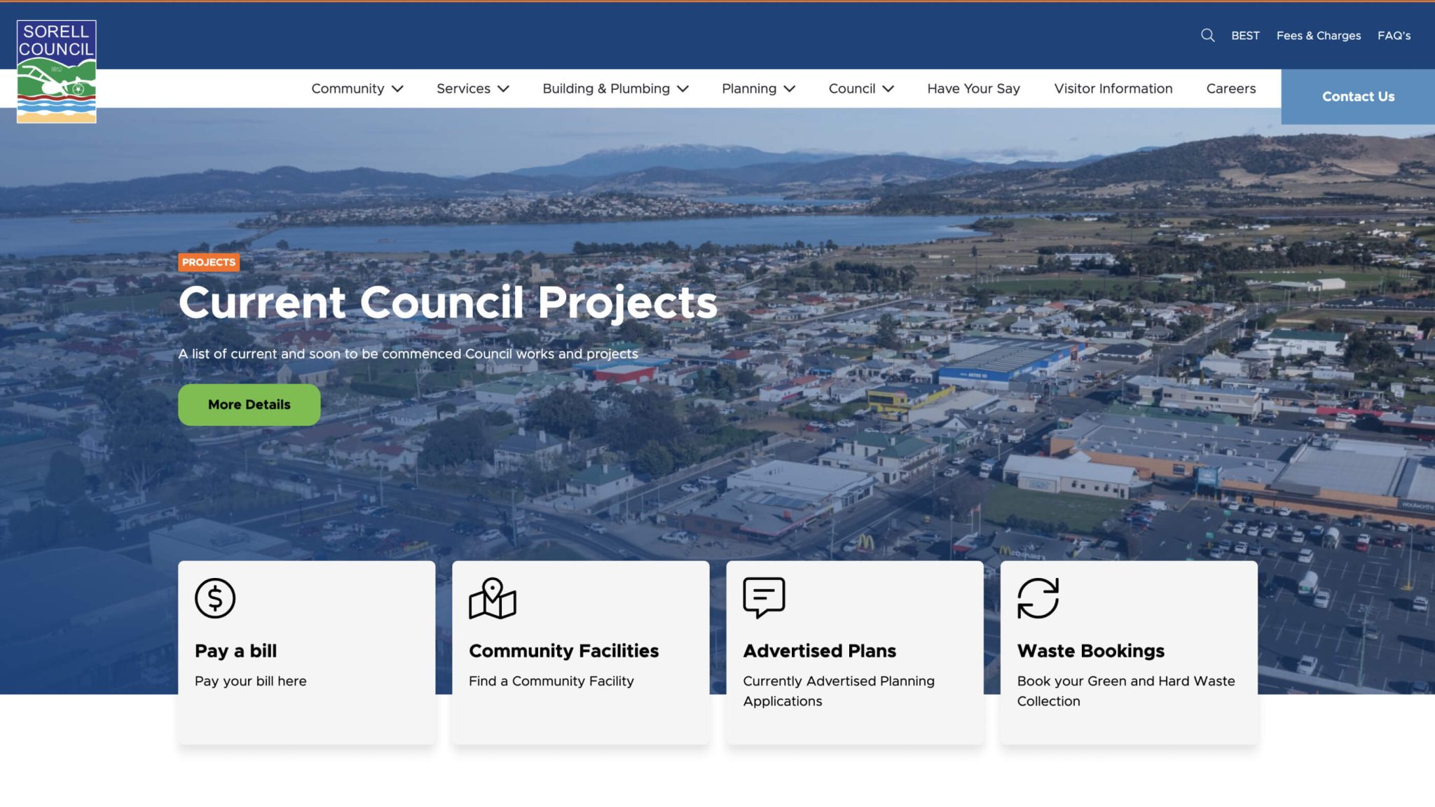 Sorell Council | Ionata Digital | Hobart, Tasmania