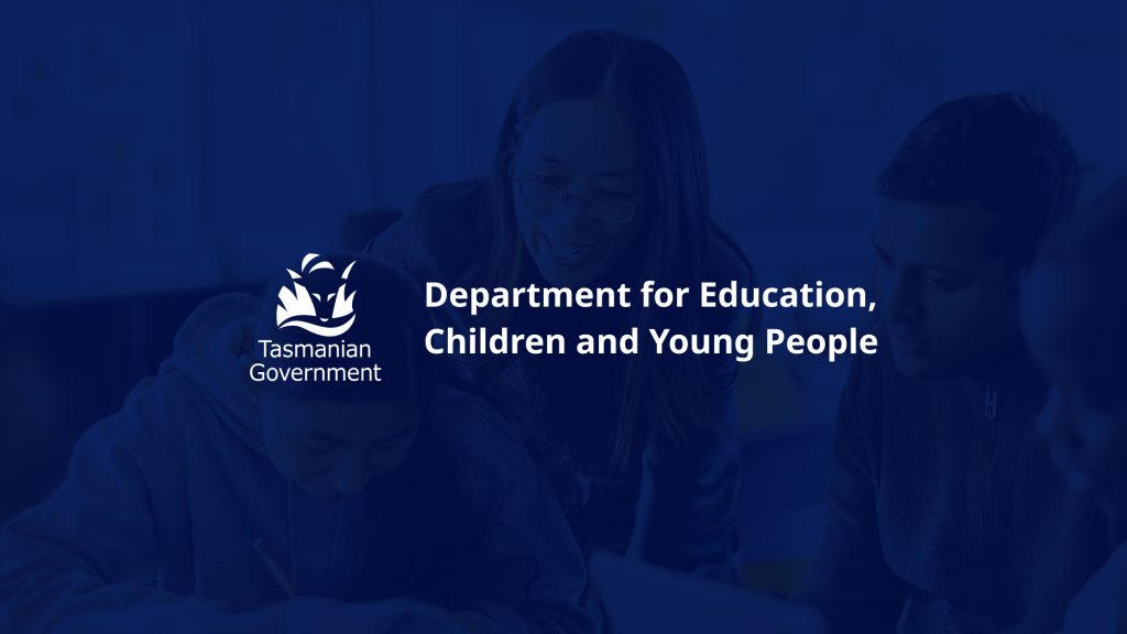 Development of new website for public sector client in Hobart, Department for Education, Children and Young People.