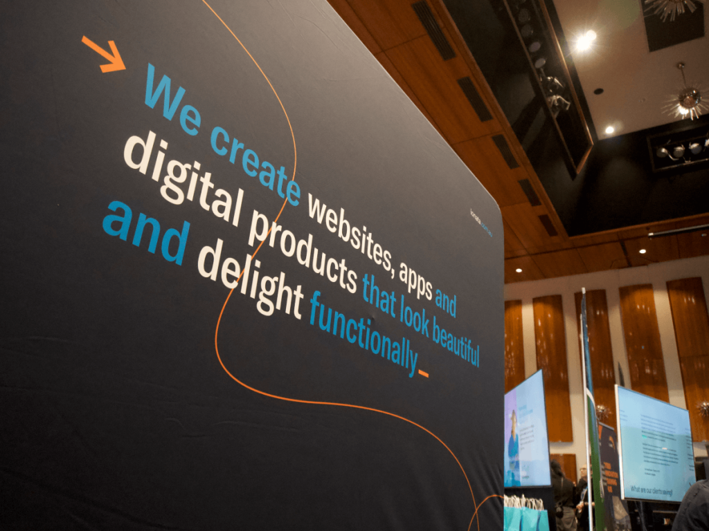 Ionata Digital banner at Cyber Conference